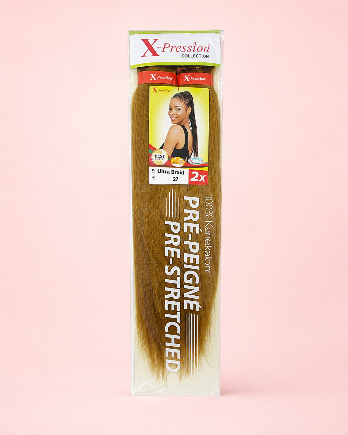 X-Pression pré-peignées-2 Bundles couleur 27