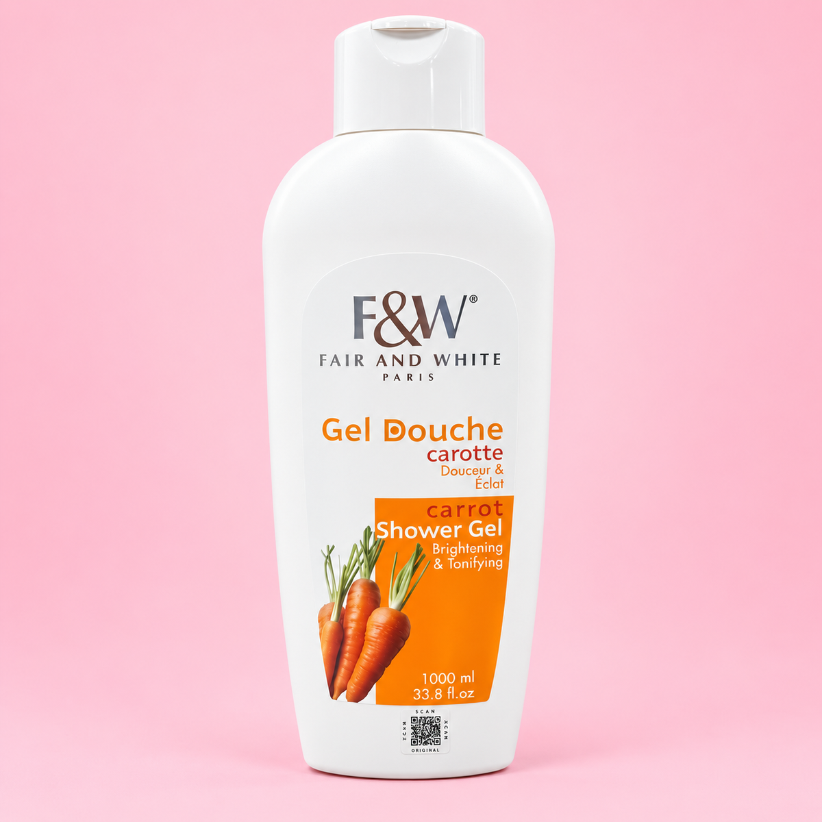 Gel Douche Fair & White Carotte