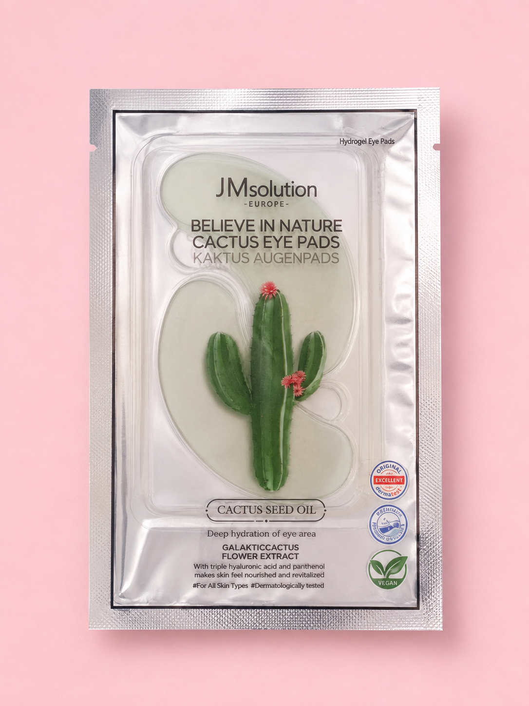 JMsolution Eye Pads Believe In Nature Cactus