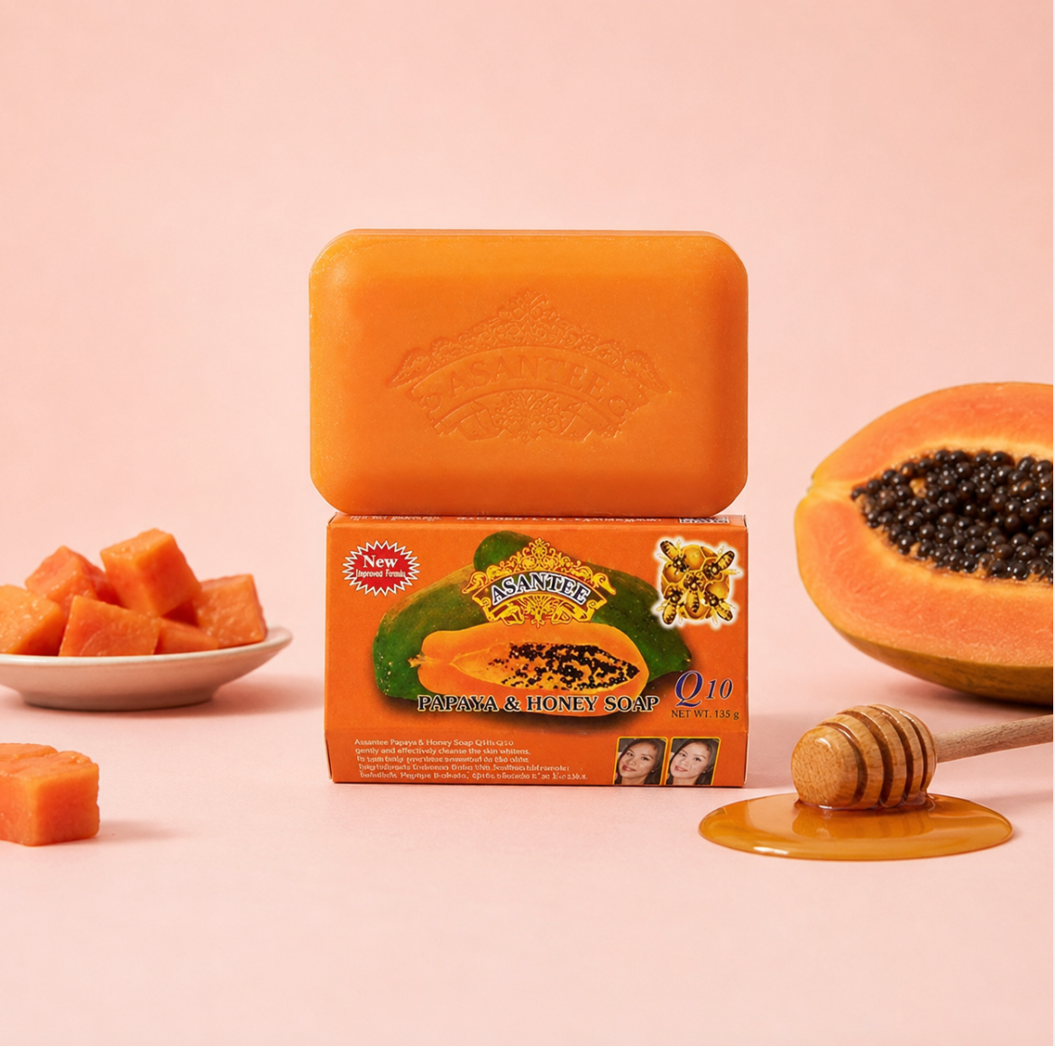 savon Assanté papaye et miel