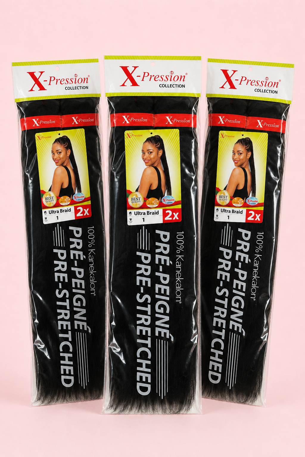 X‑Pression 1 pré-peignées
