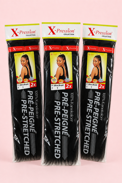 X‑Pression 1 pré-peignées