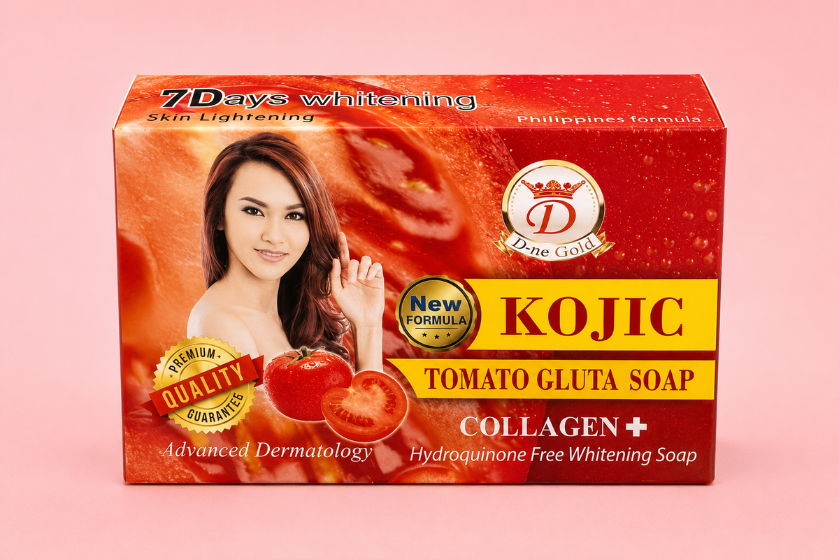 D-ne Gold Kojic Tomato Gluta Soap