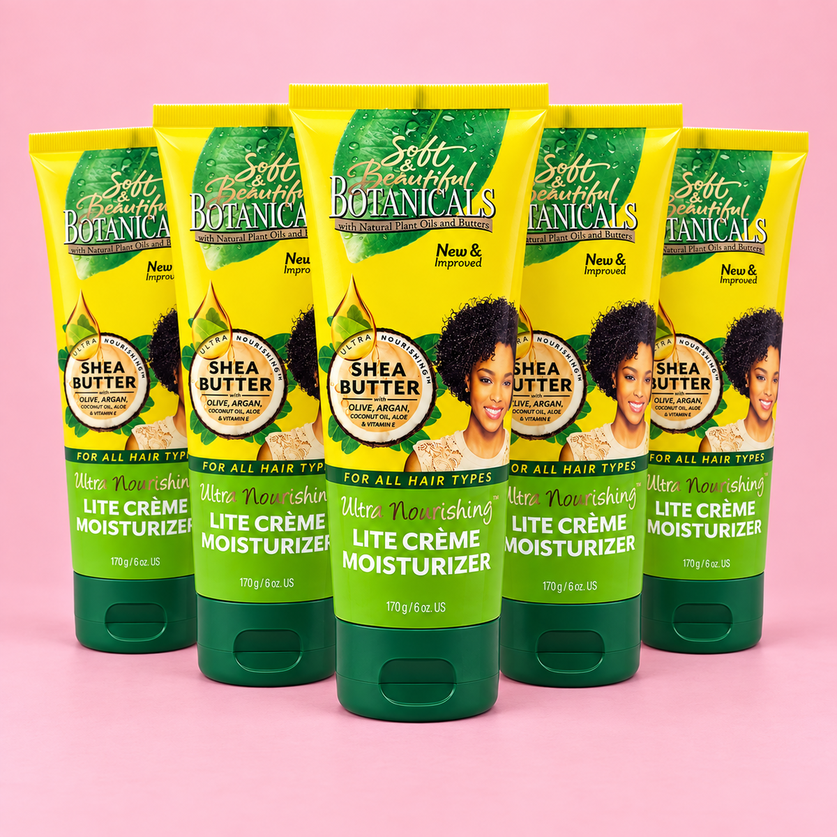Lot 5 Crèmes Capillaires Botanicals