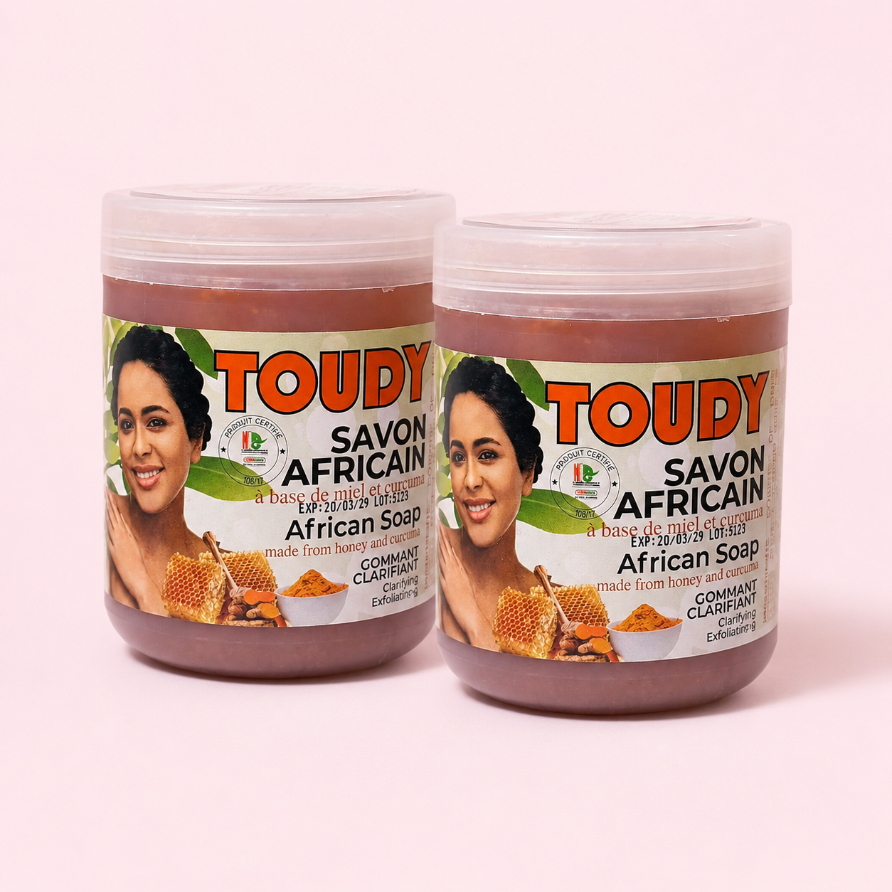 savon gommage Toudy