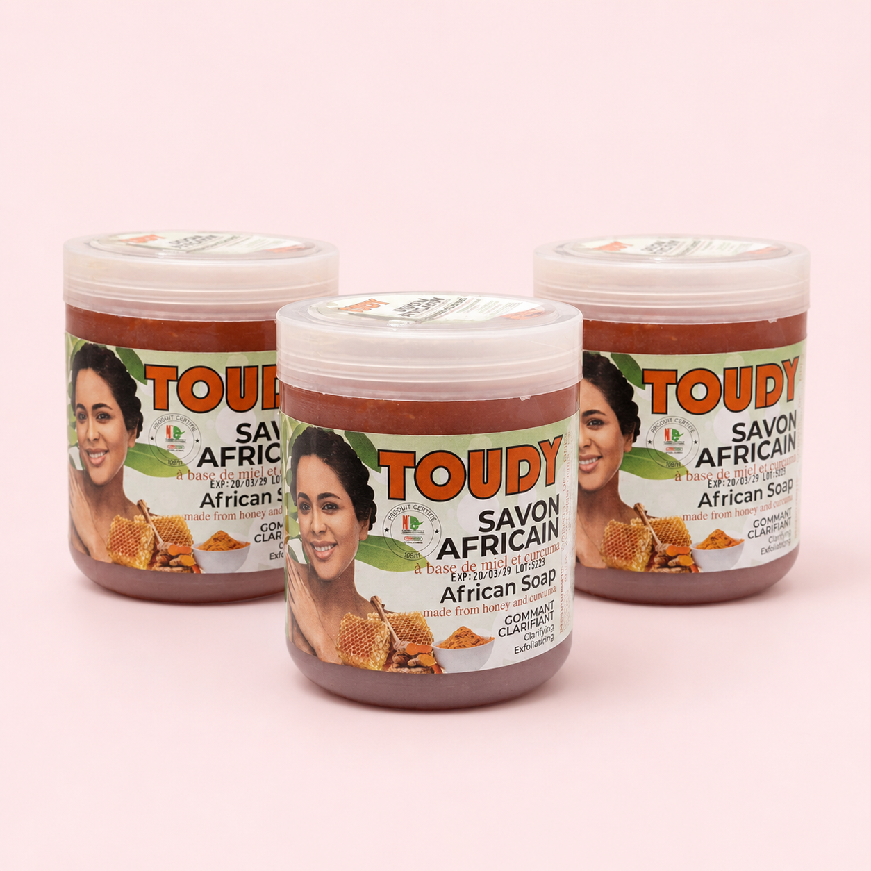 savon gommage Toudy