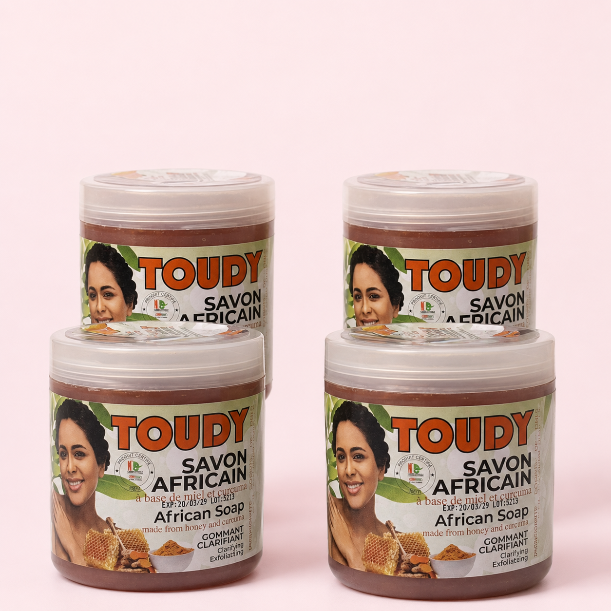 savon gommage Toudy