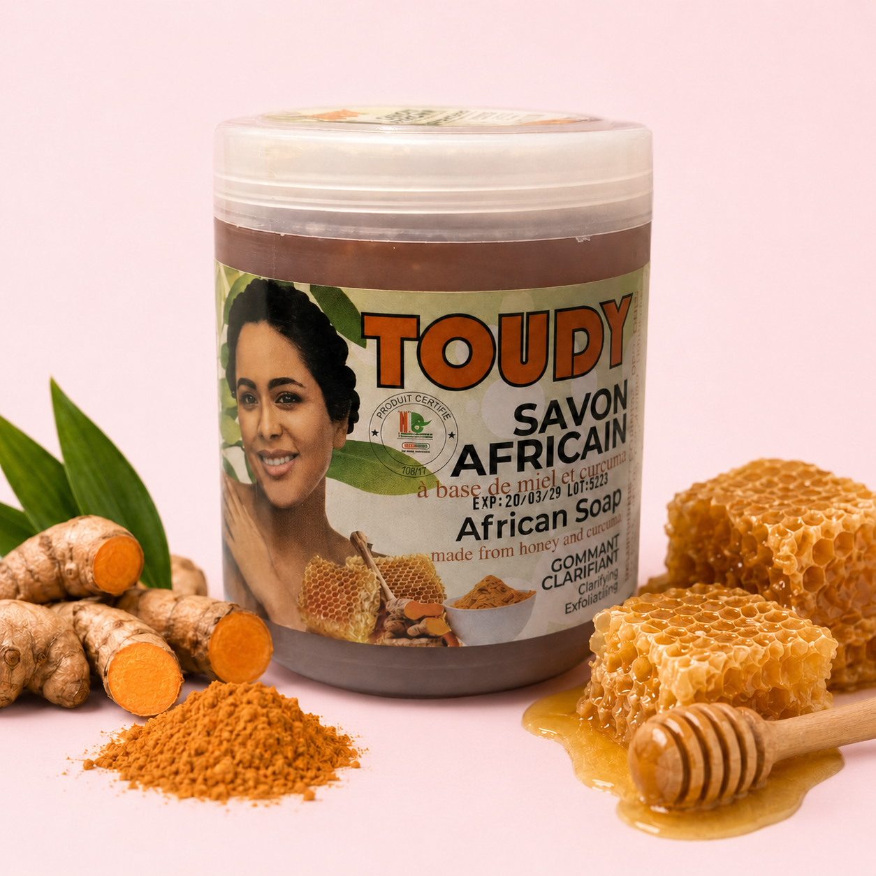 savon gommage Toudy