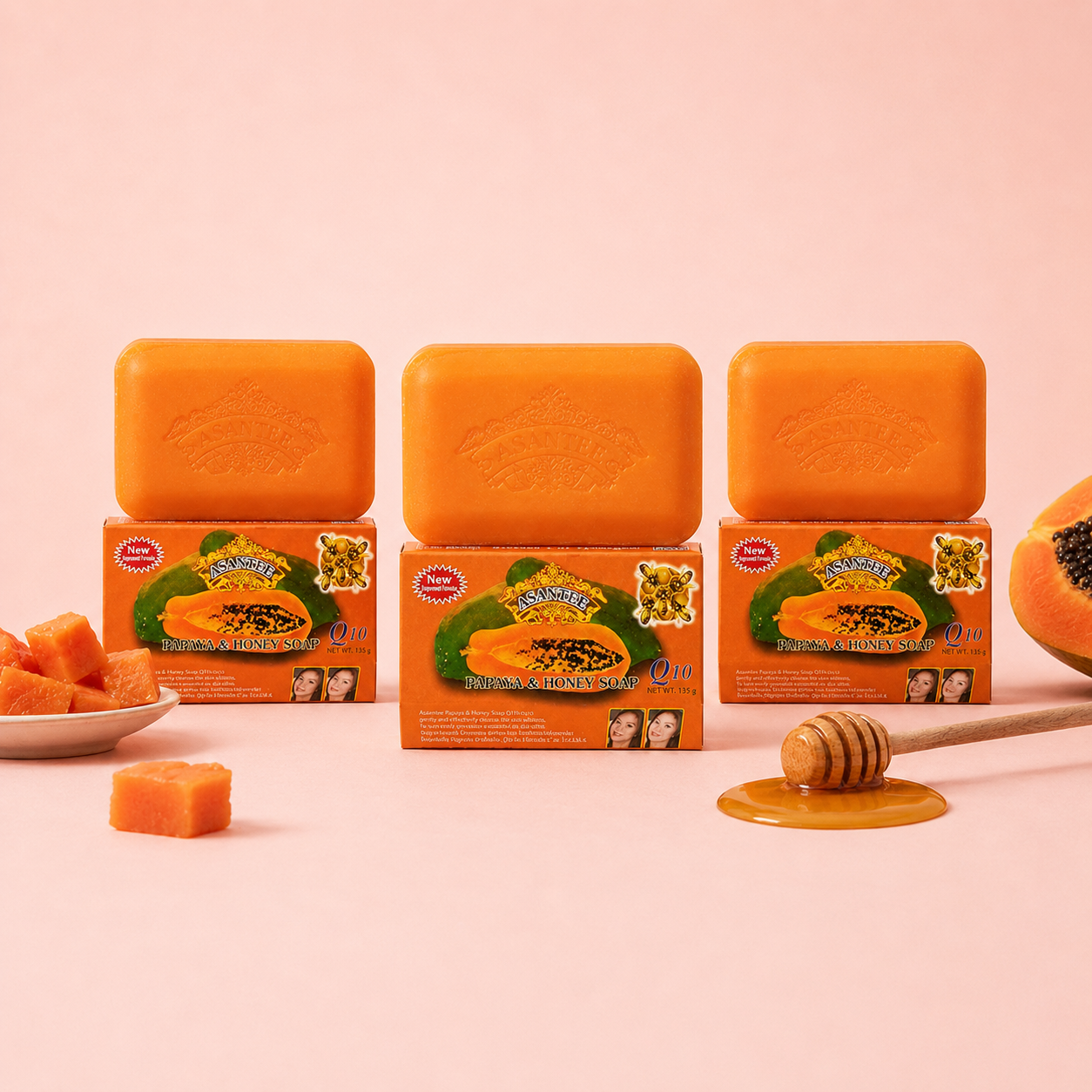 savon Assanté papaye et miel