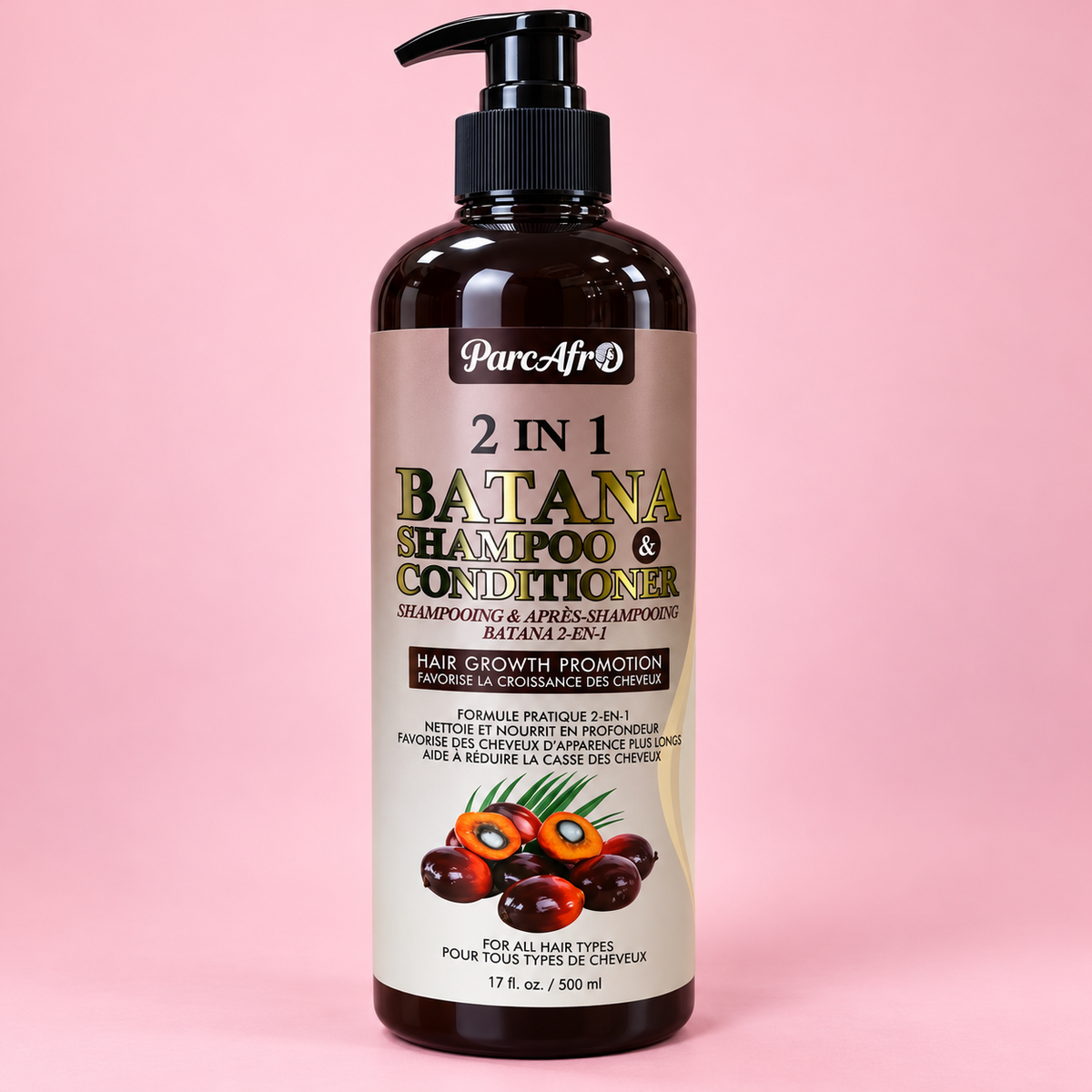 ParcAfro Shampooing et Après-shampooing Batana 2-en-1