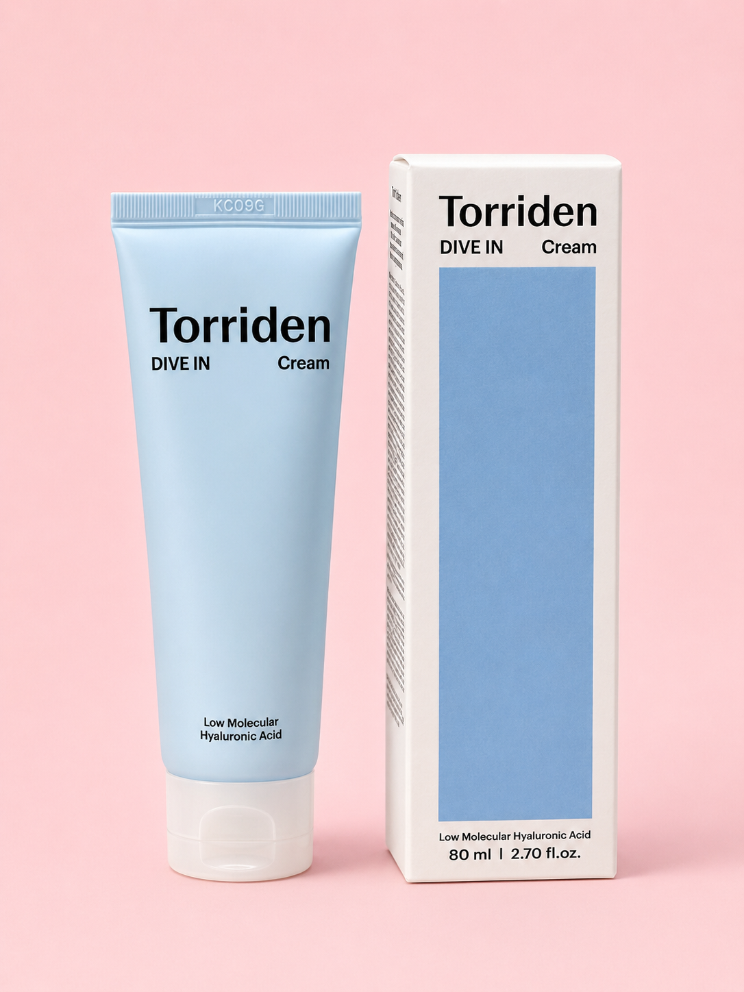 Torriden DIVE-IN Crème Hydratante à l’Acide Hyaluronique – 80 ml