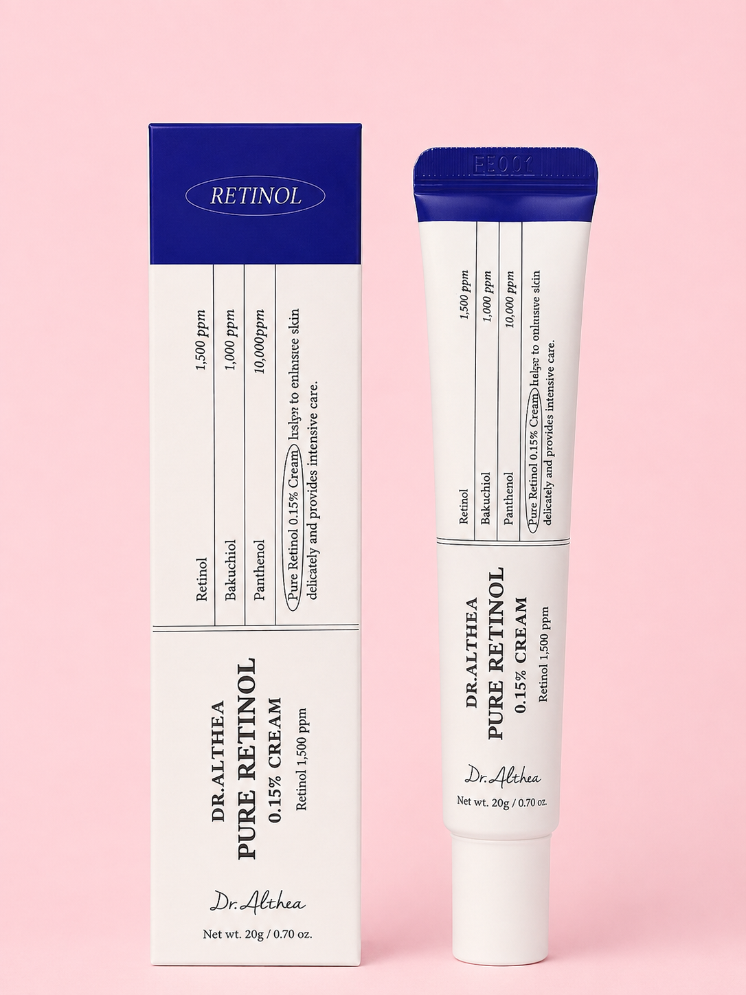 Crème Dr. Althea Pure Retinol 0,15% – 20 g